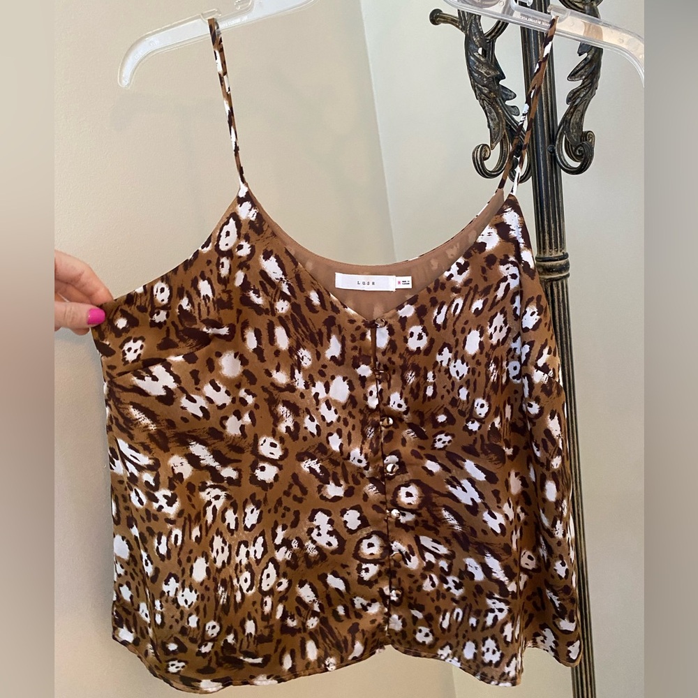 Cheetah print top